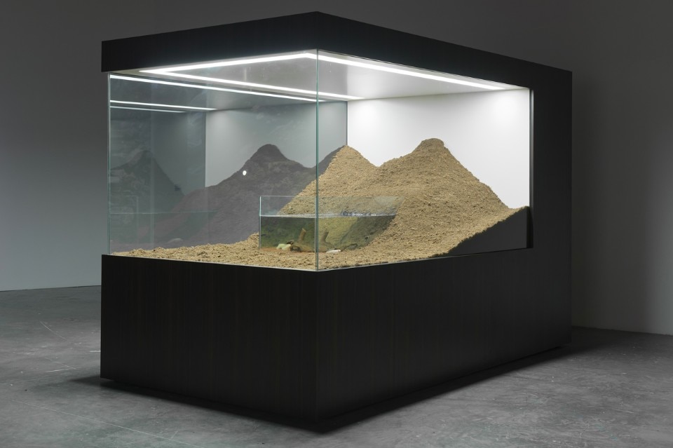 “Dioramas”, exhibition view, Palais de Tokyo, 2017. Mathieu Mercier