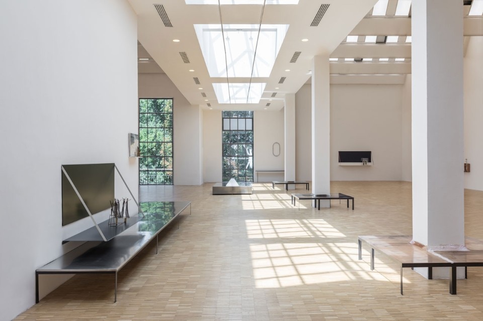 Fig.1 Vista della mostra di Thea Djordjadze Fausto Melotti alla Triennale di Milano