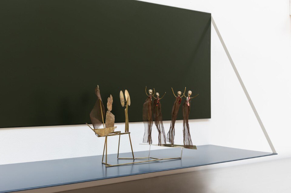 Fig.7 Vista della mostra di Thea Djordjadze Fausto Melotti alla Triennale di Milano