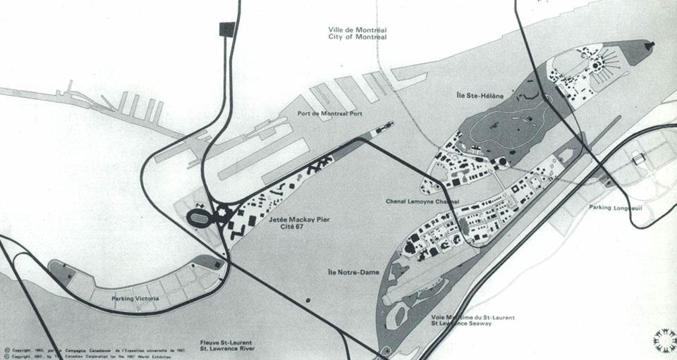 Piano generale dell'Expo di Montréal