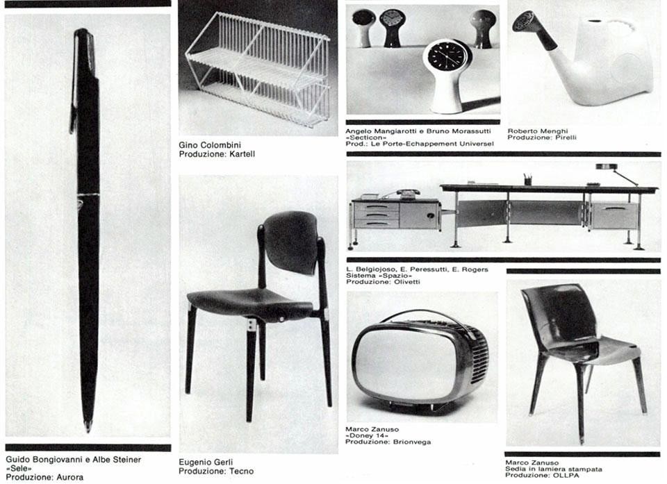Dettaglio pagine Domus 578, gennaio 1978, <em>Design degli anni '50</em>