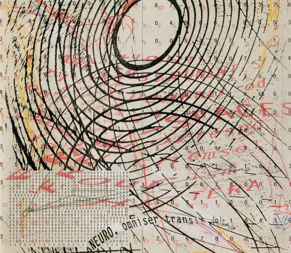 Communications heterarchy, schizzo concettuale del progetto Berlin Free Zone. Domus 877 / gennaio 2005, vista pagine interne

