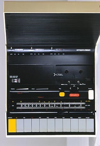 Radioregistratore Soundbook, design Richard Sapper, 1974