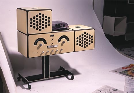 Radiofonografo RR126, design Achille Castiglioni, 1966