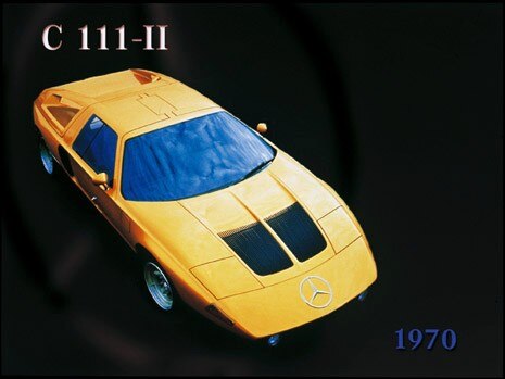Mercedes C111-II, 1970