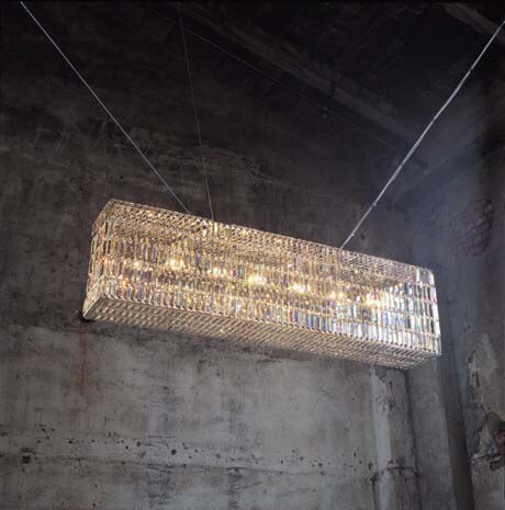 <i>Glitter Box</i>, design Georg Baldele e produzione Lumen Mec Illuminazione