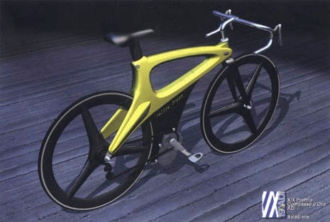 La bicicletta Yellow Dream, disegnata da Pierangelo Andreani per Panasonic, è stata selezionata per il XIX premio Compasso d'Oro 