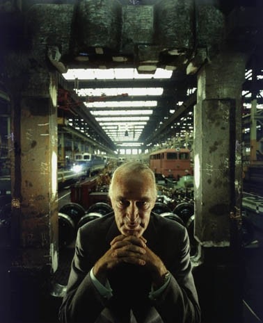 L'industriale Alfried Krupp, 1963, Essen, Germania. © Arnold Newman
