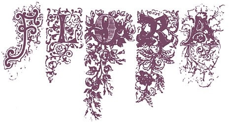 Nel logo per il negozio di abbigliamento Flora (1966) Fletcher usa caratteri ornamentali ottocenteschi