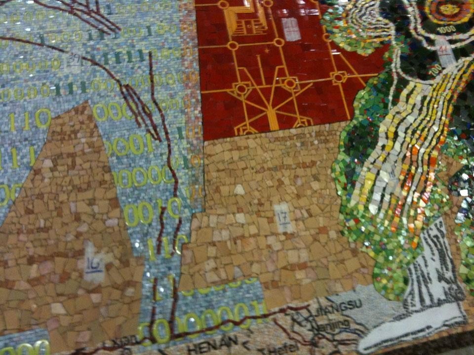 Il lavoro di una scuola d'arte di Città del Capo