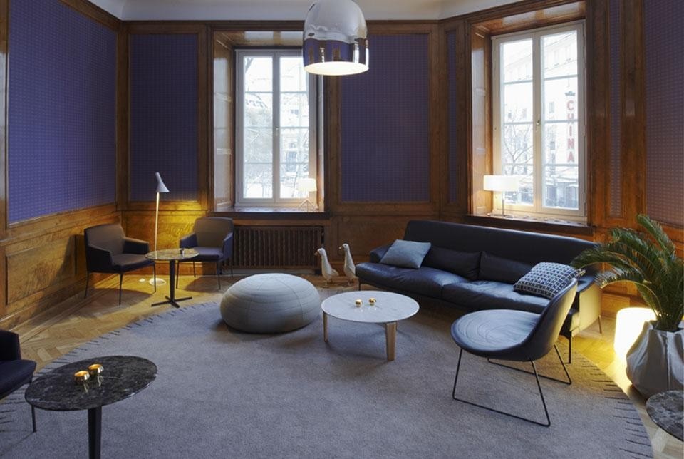 Una stanza dell'hotel.