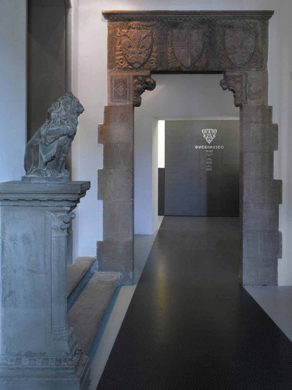 L'ingresso del Gucci Museo. Photo courtesy of Richard Bryant & GUCCI 