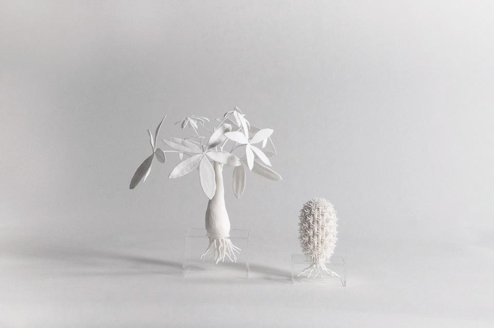 Virtual Florist. Fiori ottenuti da prototipazione rapida. Photo Marit Kramer