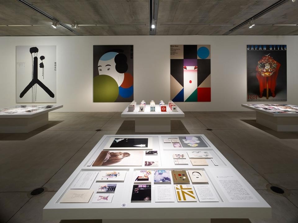"Ikko Tanaka and Future/Past/East/West of Design" al 21_21 Design Sight di Tokyo, fino al 20 gennaio 2013. In apertura: photo Masaya Yoshimura