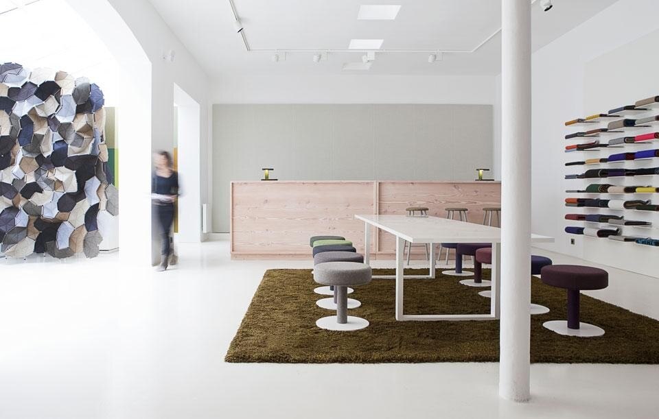 Il nuovo showroom Kvadrat a Parigi