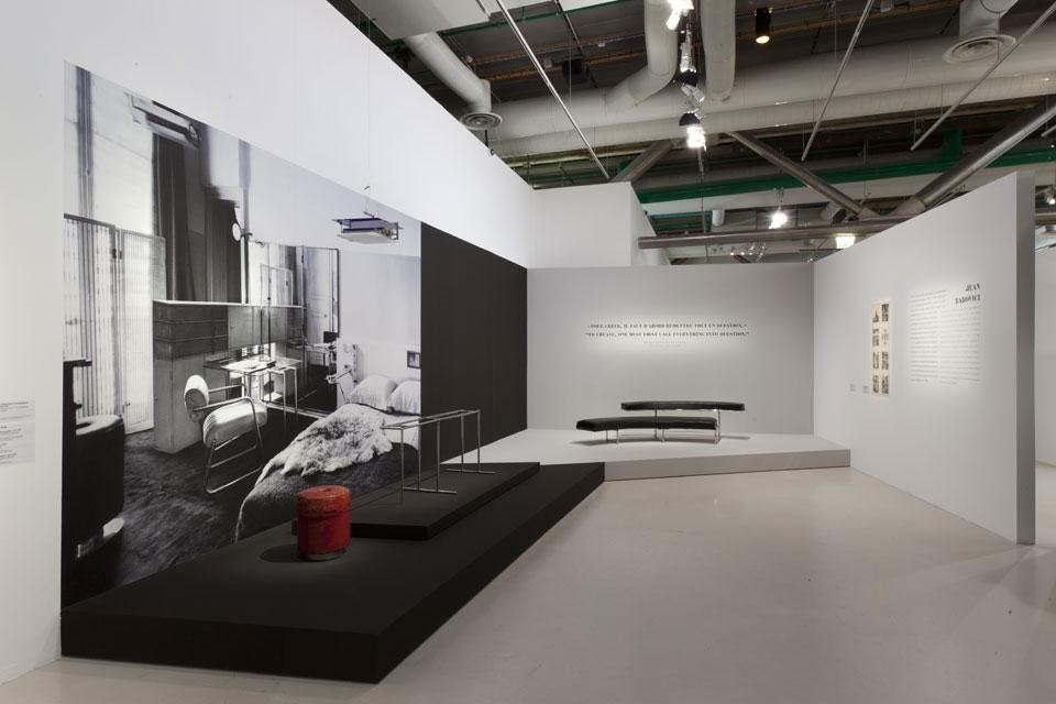Vista della mostra "Eileen Gray" al Centre Pompidou