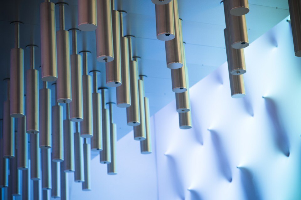 Carlo Ratti, Personal Cloud, Museum of Future Government Services, Dubai. Photo Matt Cottam Carlo Ratti, Personal Cloud, Museum of Future Government Services, Dubai. Photo Matt Cottam