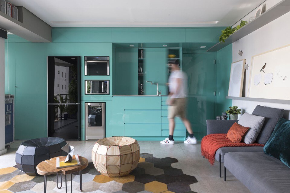 Flavio Castro, Vila Olimpia Apartment, São Paulo, 2017