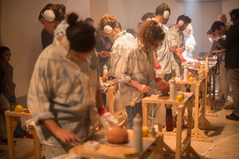 Omer Polak, Blow Dough, Jerusalem Design Week Omer Polak, Blow Dough, Jerusalem Design Week