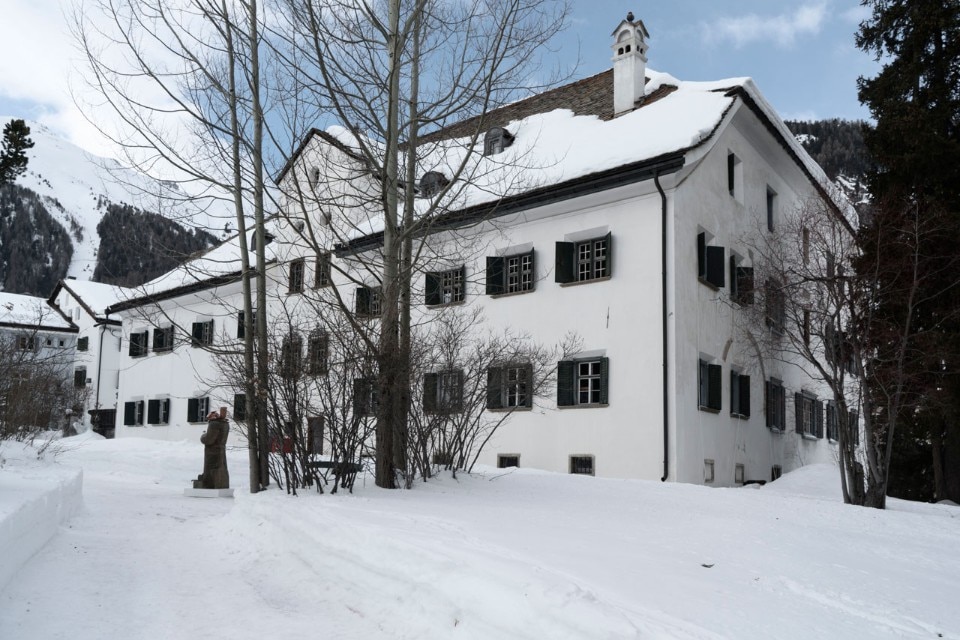 The Chesa Planta building at Samedan