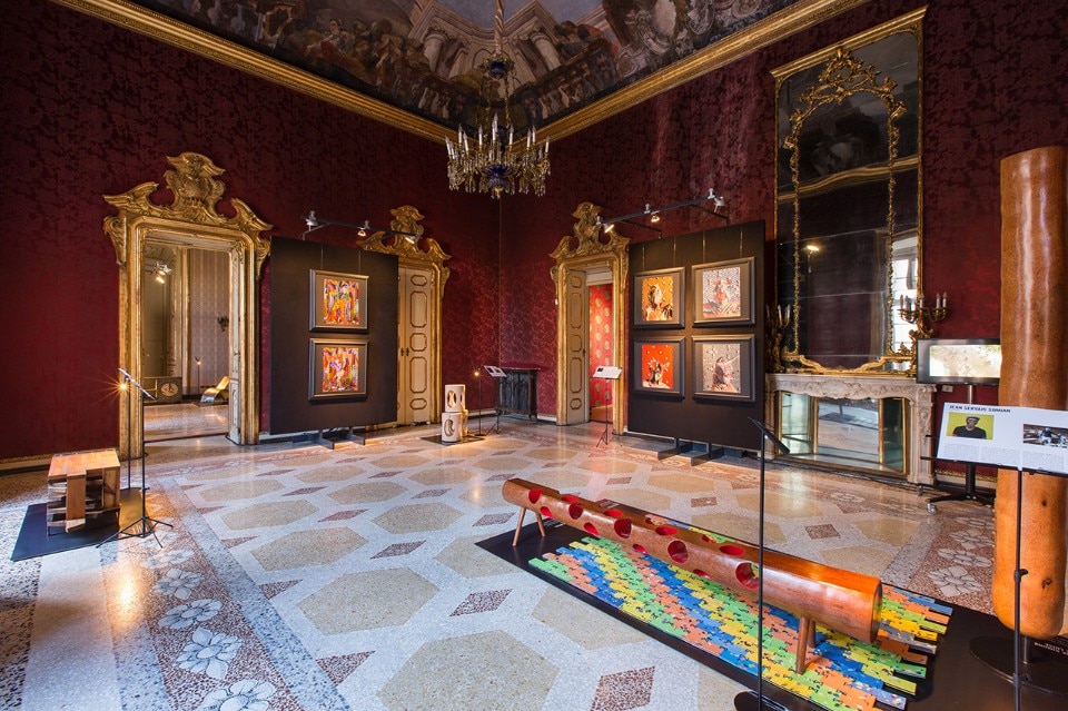 “AfricaAfrica, exploring the Now of African design and photography”, vista dell'installazione, Palazzo Litta 2018