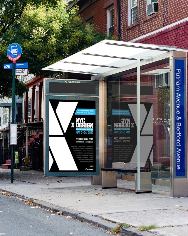 NYCxDesign, fermata dell’autobus NYCxDesign, fermata dell’autobus