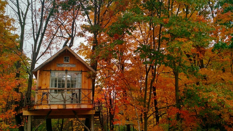 Whispering Wind Treehouse, Argyle, NY, airbnb