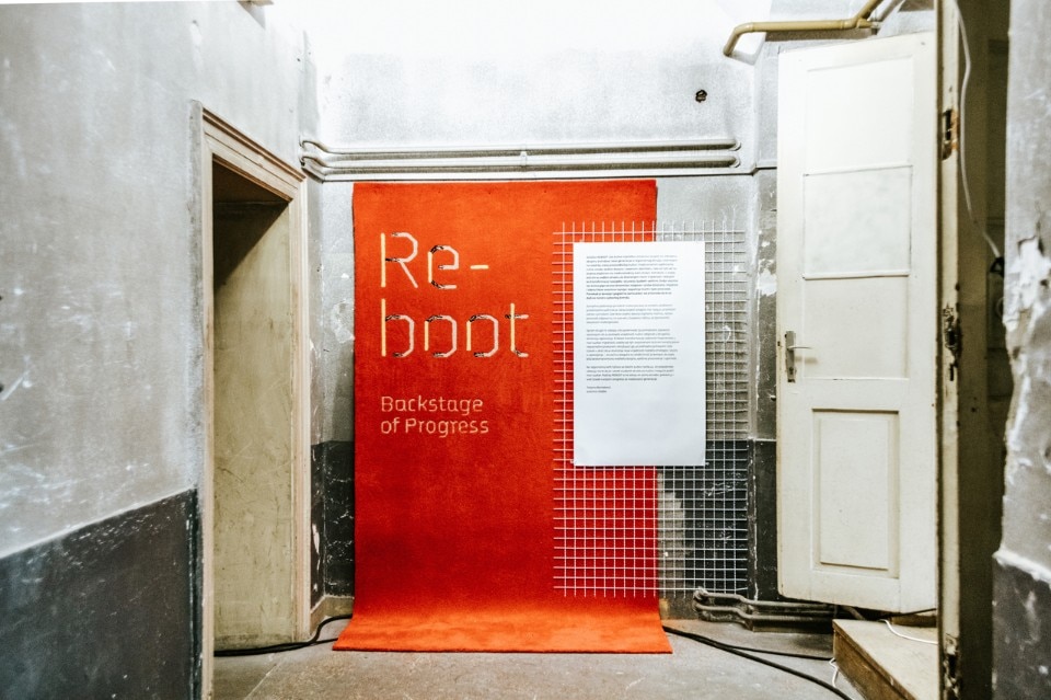 Reboot, Backstage of Progress Exhibition, Zagabria, 2018