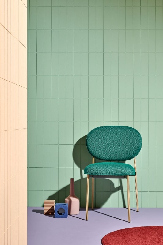 Sebastian Herkner, Blume chair for Pedrali. Art direction Studio FM. Photo Andrea Garuti 