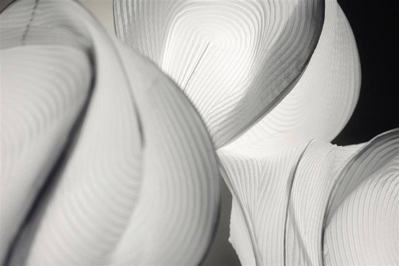 Luci e ombre in tessuto 3D