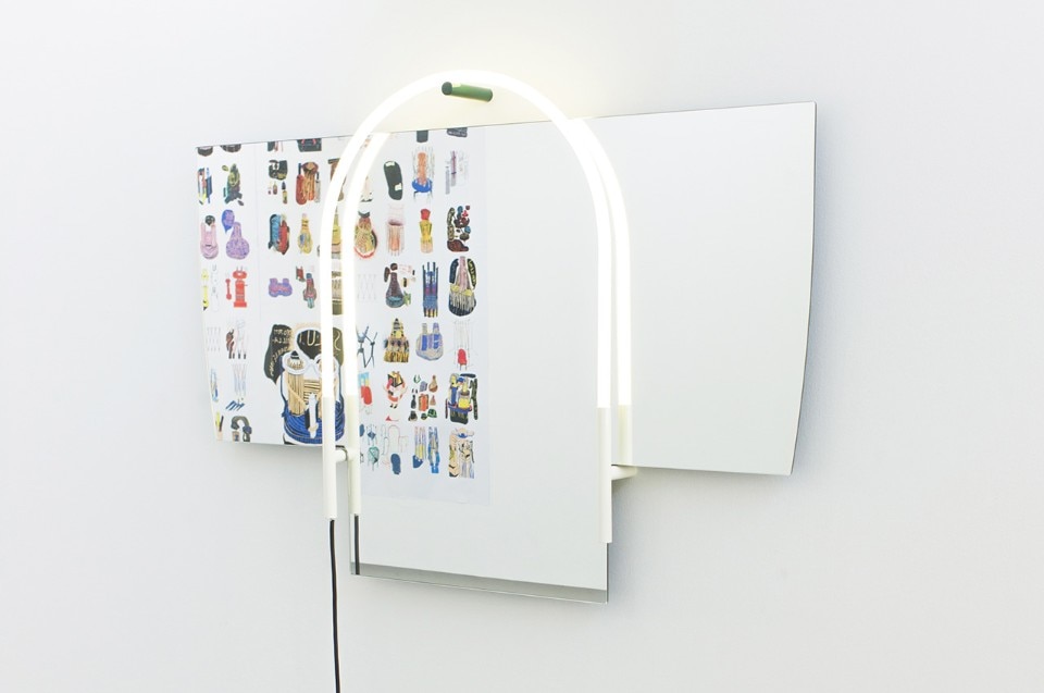 Mathieu Peyroulet Ghilini, Elephant Mirror for Galerie Kreo, Maison & Objet 2020
