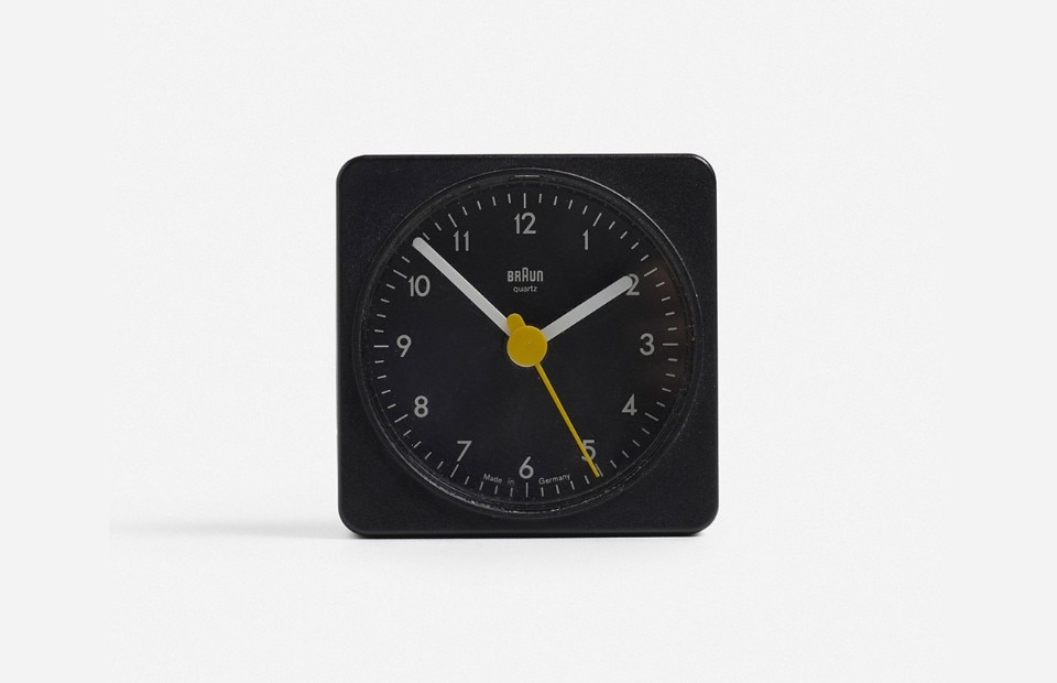 Orologio da Parete, Oroligi da Tavolo - Delta Clock Nero - LAWA DESIGN