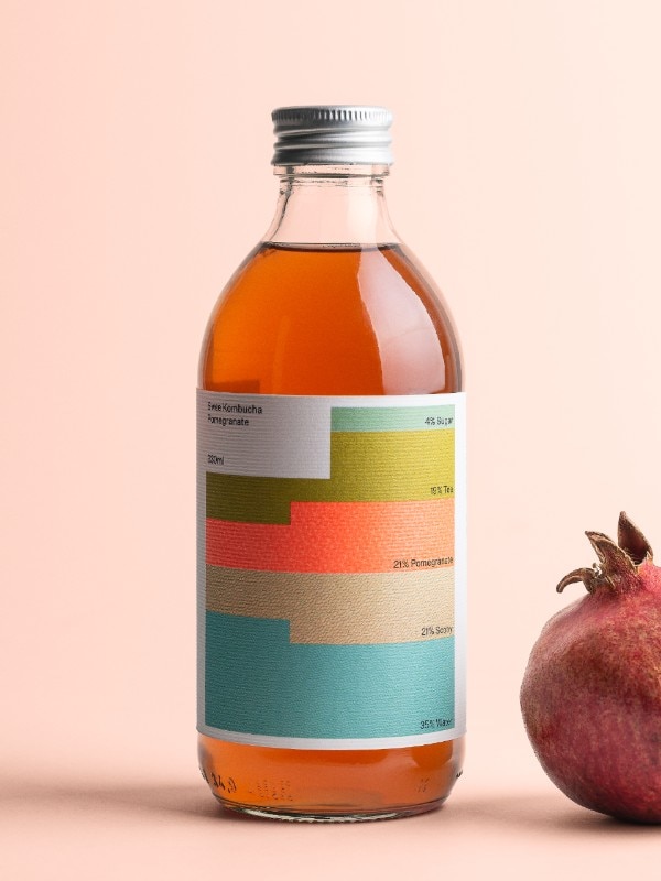Swee Kombucha. Courtesy Bedow Studio Swee Kombucha. Courtesy Bedow Studio