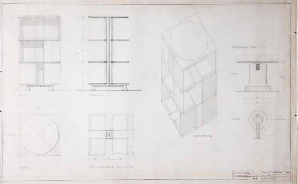 Modello 823, Gianfraco Frattini. Centro Studi e Archivio della Comunicazione, Università di Parma. Fondo Gianfranco Frattini