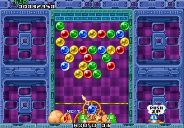 Bubble Bobble gameplay (PC Game, 1987) 