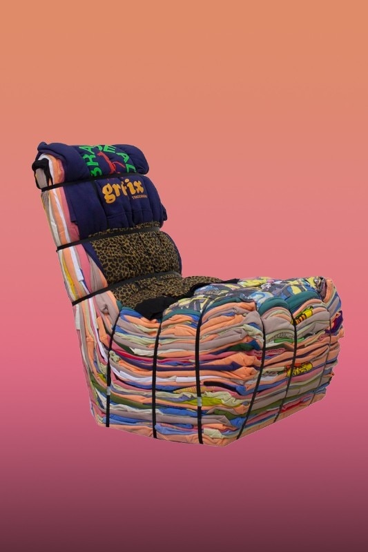 Droog x Brain Dead Rag Chair. Courtesy of Brain Dead, 2022. Foto Paul Kooiker