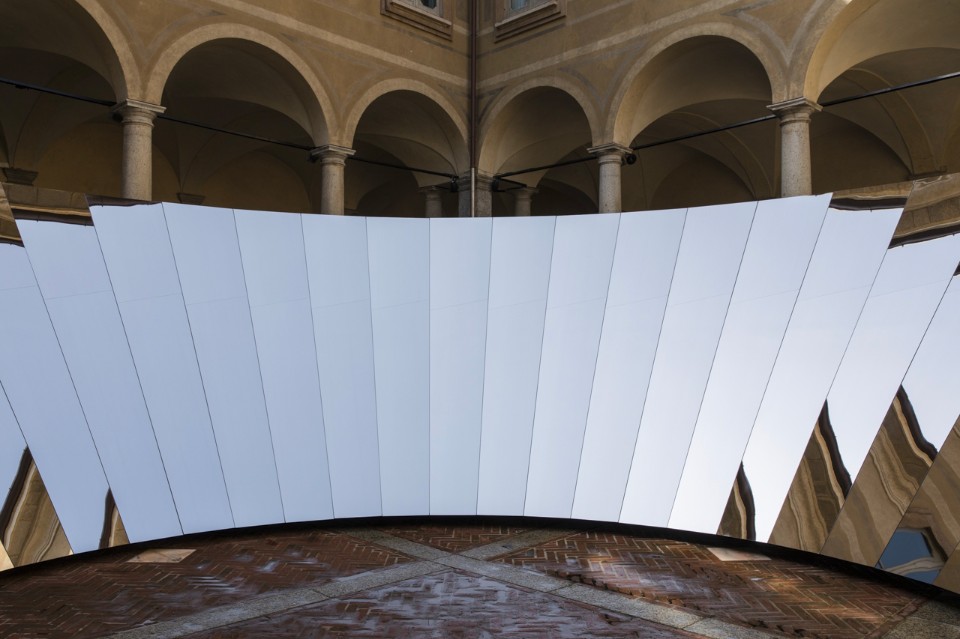 Phillip K. Smith III, Open Sky, Palazzo Isimbardi, Milan, Fuorisalone 2018