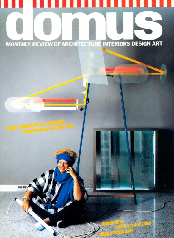 Cover di Domus 653, settembre 1984. Foto Grabriele Basilico