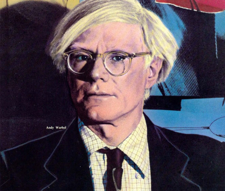Andy Warhol sulla copertina di Domus 603, febbraio 1980