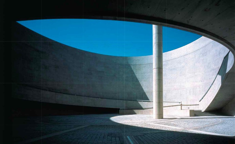 Tadao Ando, Museo della Foresta delle Tombe, Kumamoto, 1993. Foto Hiroshi Ueda