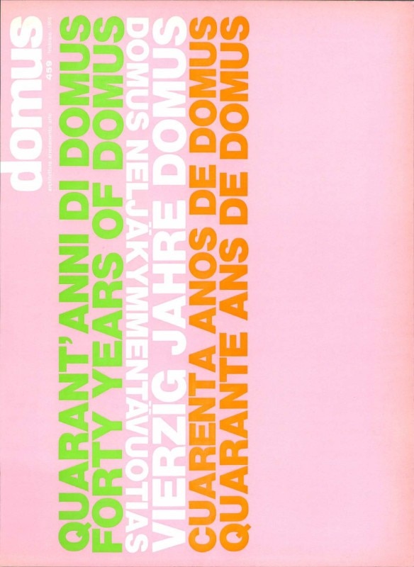 Domus 459, February 1968