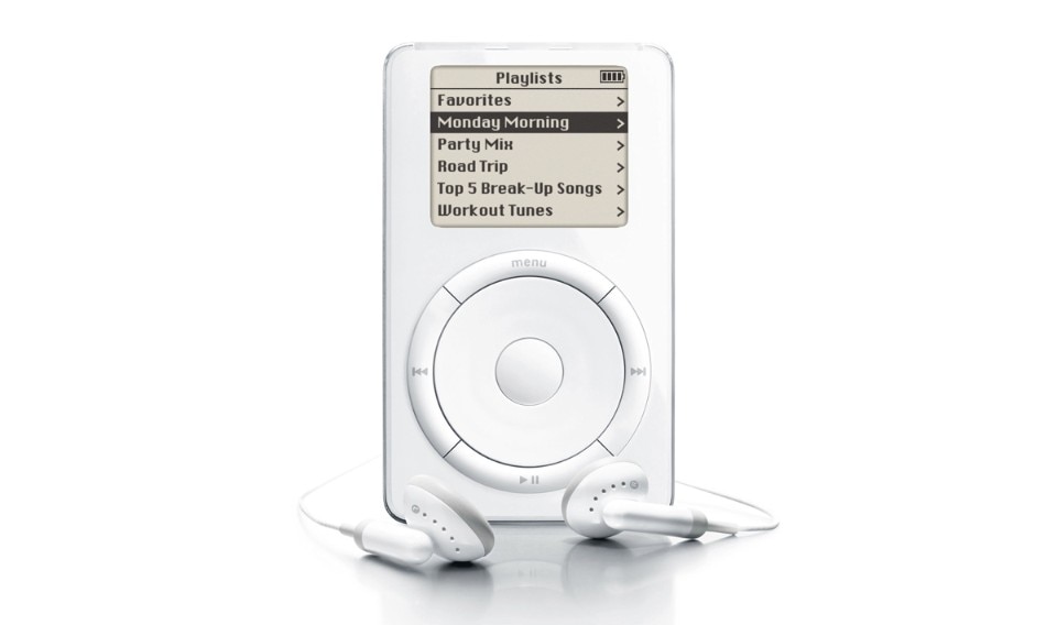 iPod, Apple, 2001