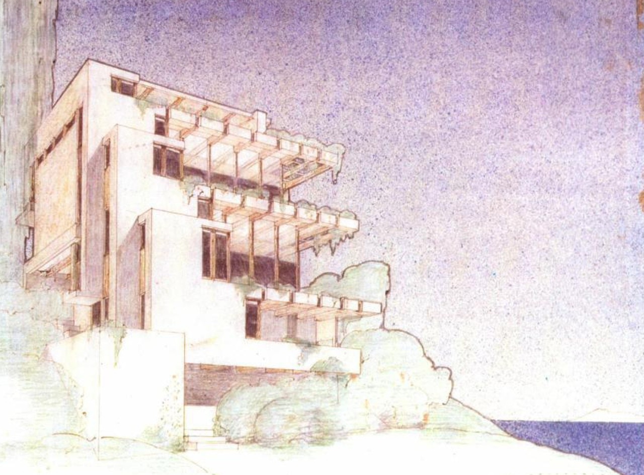 The Wolfe House, a summer retreat by Rudolf Schindler on Santa Catalina