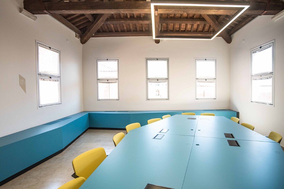Gluren Occlusie recept Babau Bureau designs the new Smact competence center in Venice: innovation  meets a historical building