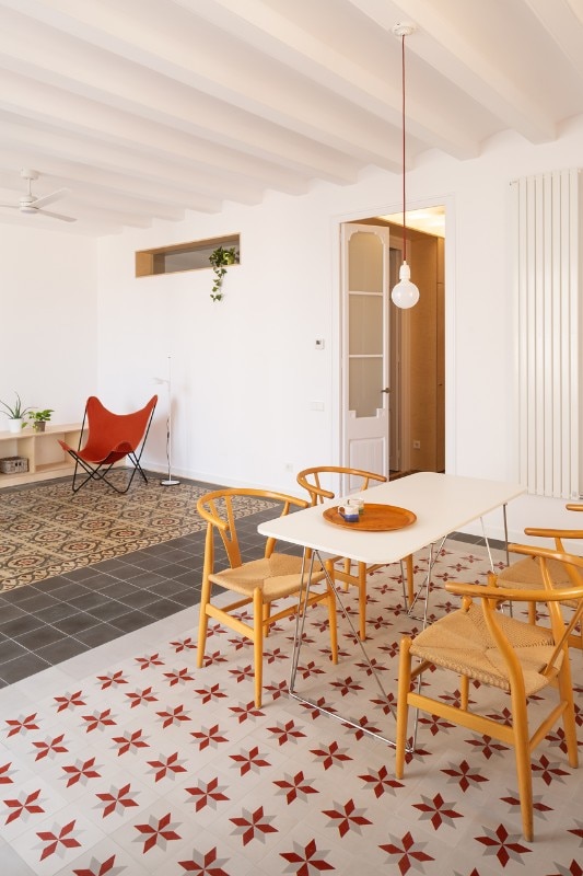 Parramon + Tahull arquitectes, renovation of a flat in Sants, Barcelona, 2021