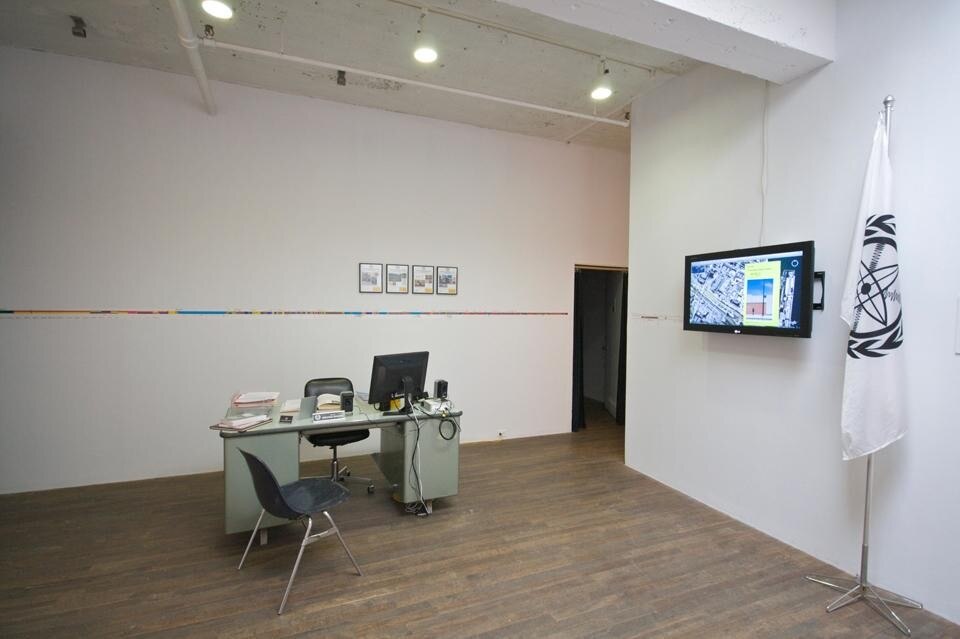 Matthew Biederman, <i>Departament d'Ecologia
Espectral</i>, installazione in situ, 2008-2011