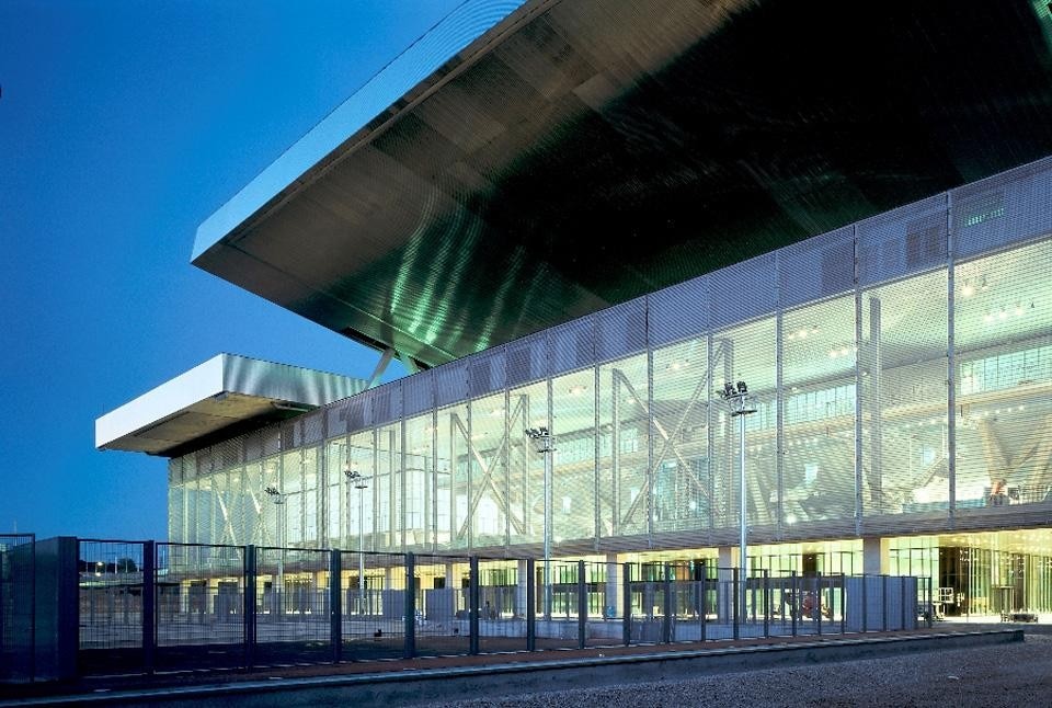 Madrid, Olympic Tennis Center. Photo © Georges Fessy Madrid, Olympic Tennis Center. Photo © Georges Fessy