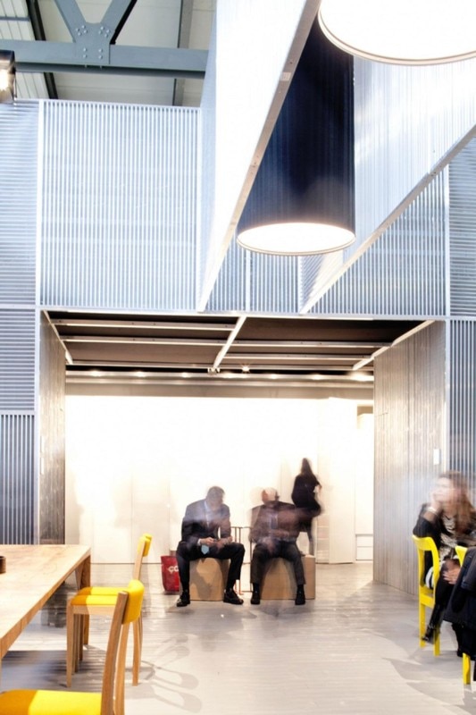 Stand di Estel per il Salone del Mobile 2012. Progetto Alessandro Scandurra