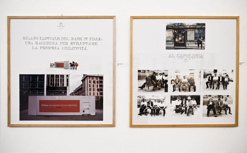 La mostra di Ugo La Pietra alla Fondazione Mudima di Milano. Photo Aurelia Raffo
