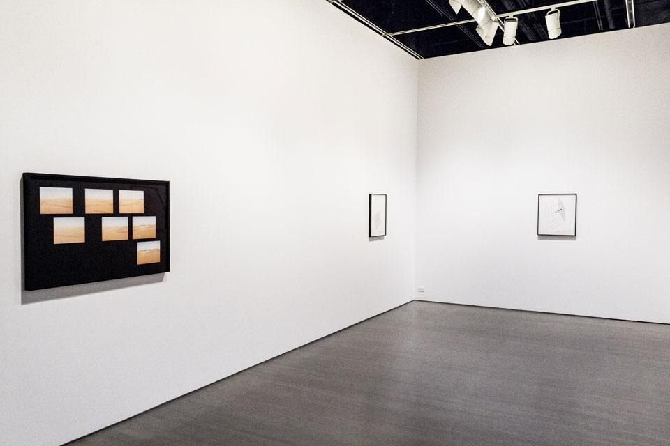 "The particular way in which a thing exists" vista della mostra di Martin Beck alla galleria Leonard & Bina Ellen Art, Montreal